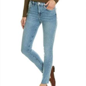 Frame - Le High Raw Edge Skinny Jeans - Size 28